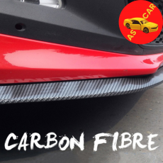 Lips Bumper List Samurai Carbon MultiDeflektor Karet Tebal Pelindung Mobil