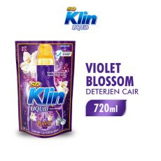 Soklin Deterjen Cair Violet Blossom 720 Ml