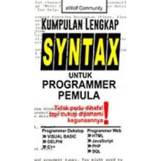 Buku Kumpulan Lengkap Syntax untuk Programmer Pemula