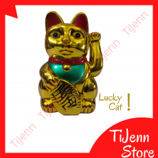 Lucky Cat 002 Kucing Hoki Pemanggil Rezeki Pajangan Dekorasi Etalase Toko