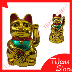 Paket Lucky Cat 009 Kucing Hoki Pemanggil Rezeki Pajangan Dekorasi Etalase Toko