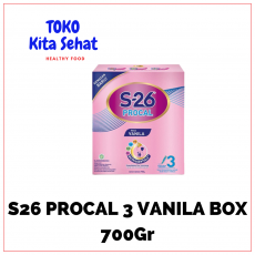S26 PROCAL TAHAP 3 Isi  700 Gr VANILA ( 3 BOX  ) 